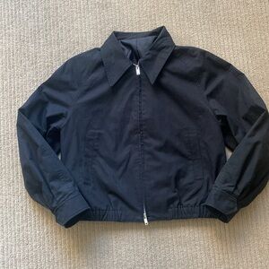 Musinsa Standard Spring Bomber Jacket, Black, size L
